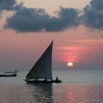Sailboat on calm water